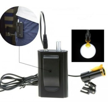 Dental 5W LED Head Light + Filter & Belt Clip for Binocular Loupe