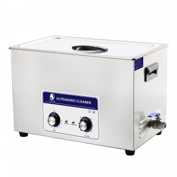 30L Ultrasonic Cleaner Stainless Steel Ultrasonic Cleaning Machine with Mechanical Control Temperature and Time