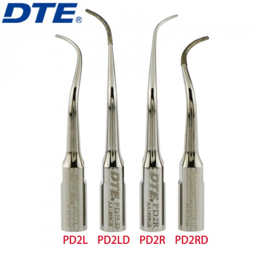 10Pcs Woodpecker DTE Dental Ultrasonic Scaler Periodontal Scaling Tips Fit Satelec NSK