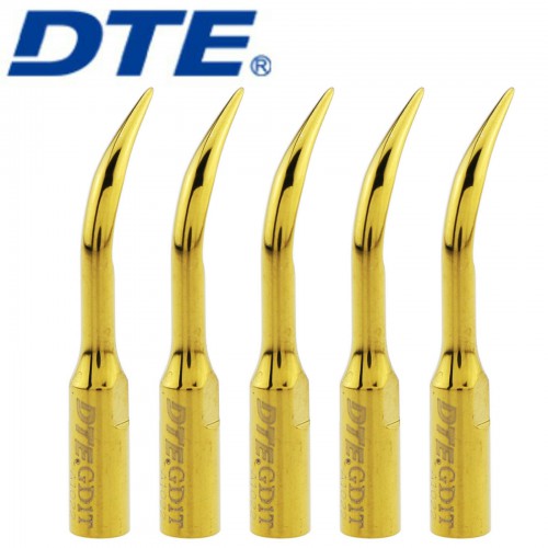 10Pcs Woodpecker Dental Ultrasonic Supragingival Scaling Scaler Tips GD1T DTE Satelec