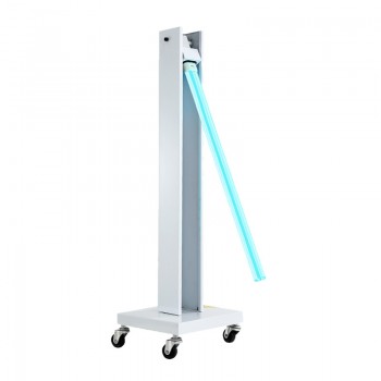 Mobile Trolley UV Sterilizer Disinfection Lamp Germicidal UV Sterilizing Light with Wheels