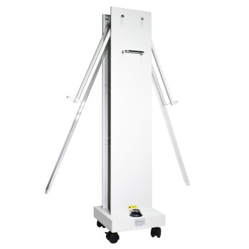 300W High Power Mobile UVC Disinfection Lampe UV Ultraviolet Light Sterilizer Trolley with Radar Sensors
