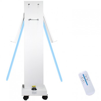 300W High Power Mobile UVC Disinfection Lampe UV Ultraviolet Light Sterilizer Trolley with Radar Sensors