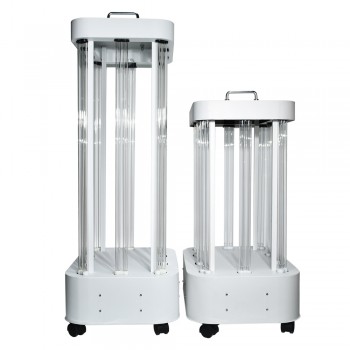 1500W UV Room Disinfection Lamp Factory Hospital Large Space Mobile UVC Light St...