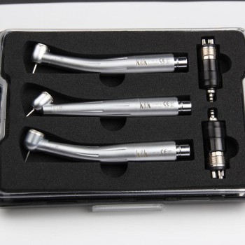 LY-H601 Dental high speed handpiece kit push button 3 water spray with quick coupler