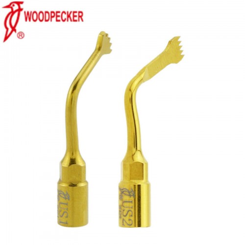 Woodpecker Dental Ultrasurgery Bone Surgery Tip US1 US2 EMS Woodpecker Mectron