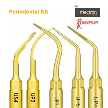 Woodpecker Ultrasurgery Ultrasonic Periodontal Tips Kit For Mectron Piezosurgery...
