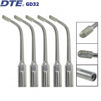 5PCS Woodpecker DTE Ultrasonic Scaler Tip Cavity Preparation GD31 GD32 Compatible with NSK SATELEC ACTEON