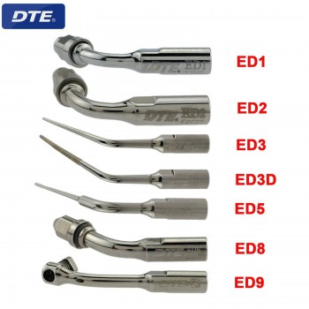 5Pcs Woodpecker DTE Dental Ultrasonic Scaler Endodontics Tips ED1 ED2 ED3 ED5 ED5D ED8 ED9 Fit NSK Satelec