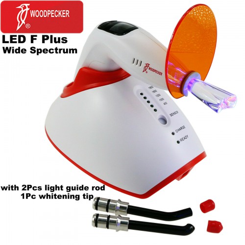 100% Original Woodpecker LED.F Dental 3 Sec LED Curing Light with Light Meter Tester & Teeth Whitening Function