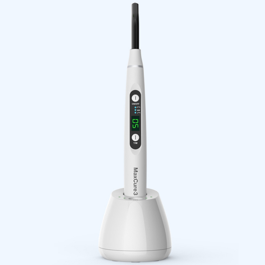 Cheap Refine MaxCure3 High intensity Cordless Dental LED Curing Light 1200mw from China