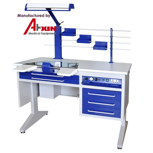 Aixin AX-JT7 Dental Lab Workstation Dental Labortory Work Bench Simple Person