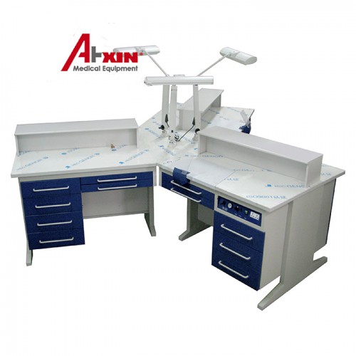 AX-YT1 Combined Dental Lab Workstation for Three Dental Technicians