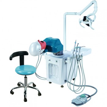 Jingle JG-A2 Dental Simulator Manikins Phantom Head Simulation Unit Typodont Com...