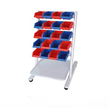 Aixin Dental Cart with Pan for Dental Lab Storage and Moving of Pans
