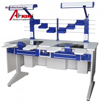 Aixin AX-JT6 Dental Lab Workstation Dental Labortory Work Bench Double Person Wo...