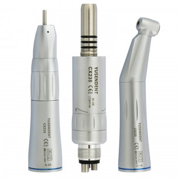 Yusendent COXO CX235-B Inner Water Low Speed Contra Angle Air Motor Straight Handpiece Kit
