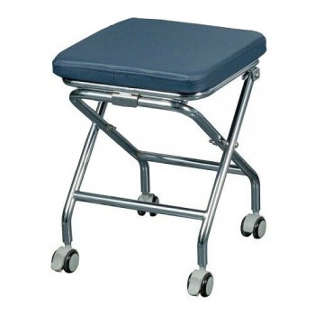 Greeloy GU-P103 Portable Dental Folding Stools for Dentist 304 Stainless Steel Frame