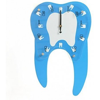 Tooth Shape Wall Clock for Clinic Decoration
