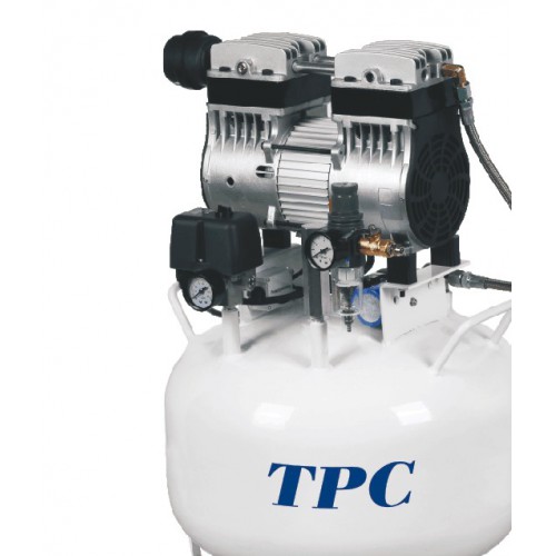 TPC DC701 32L Dental Silent Oil Free Air Compressor