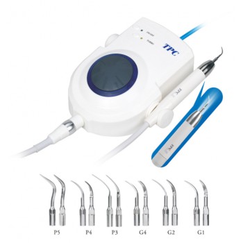 TPC 750LED Dental Piezo Ultrasonic Scaler with 5 Tips