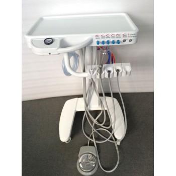 BD-404 Portable Dental Delivery Unit Mobile Dental Cart Treatment System