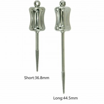 Dental Manual Extractor Extract Apical Root Fragments Long 44mm Short 33mm