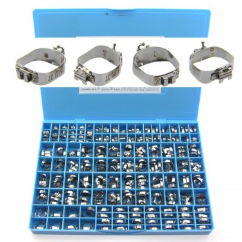 85 Sets Dental Orthodontic Molar Bands MBT 022 Pre-welded with Single Tube Convertible Buccal Tubes & Lingual Sheath