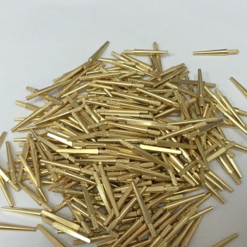 1000Pcs High Precision Dental Lab Brass Double Dowel Pins with Spike