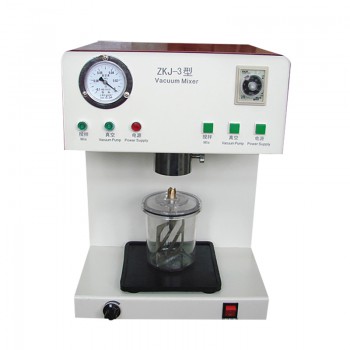 Dental Lab Negative Pressure Vacuum Mixer Machine Built-in Pump ZKJ-3