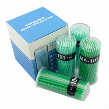 1000Pcs/ 10 Packs Dental Disposable Micro Applicator Brushes