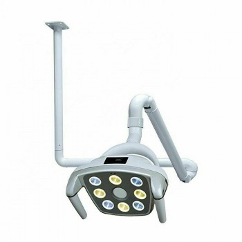 Dental LED Implant Lamp Ceiling Mounted Dental Operating Light 8 Led With Sensor