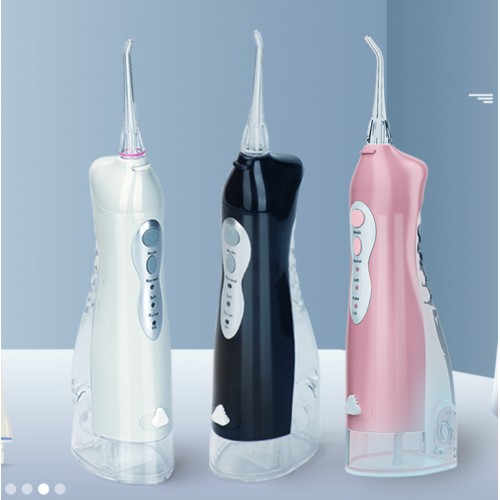 Portable Oral Irrigator USB Rechargeable Dental Water Jet Water Tank Waterproof Travel Family