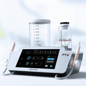 Refine PT X 2 in 1 Dental Ultrasonic Scaler & Air Polisher Fit EMS Air-Flow Master Piezon / Woodpecker PT-A