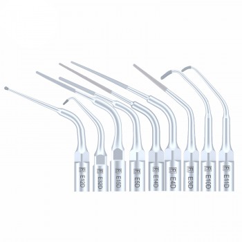 10Pcs Refine Ultrasonic Scaler Tips E3D E4D E5D E10D E11D E12D E14D E15D Fit Woodpecker EMS