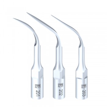 5Pcs Ultrasonic Scaling Tips 201 202 203 Compatible with KAVO PiezoLed Ultrasonic Scaler Handpiece