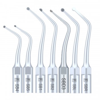 5Pcs Dental Scaler Tip SB1 SB2 SB3 SB4 SB5 SBR SBL Fit REFINE EMS Woodpecker Scaler Handpiece