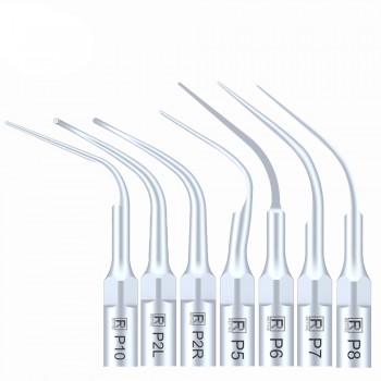 5Pcs Dental Tips P2L P2R P2LD P2RD P5 P6 P7 P8 P10 P11 P12 P14L Fit For Refine EMS Woodpecker Scaler Handpiece