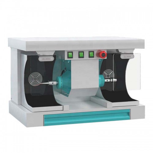 JT-60 Dental Laboratory Buffer Polisher Grinder Machine with Suction and Cooling System