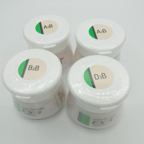 Dental Porcelain Powder EX-3 Dental Consumable Materials Body Translucent Enamel Metal Porcelain Powder