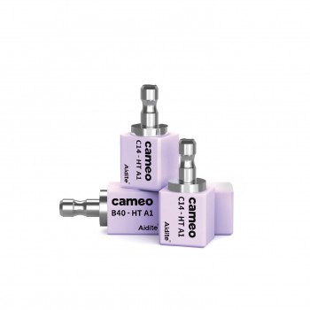 3Pcs/Box C14 Cad/Cam Lithium Disilicate Glass Ceramic Block for Dental Lab Venee...