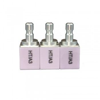 5Pcs C14 Dental Lithium Disilicate Glass Ceramic Blocks CEREC Emax for Dental Lab Making Veneer