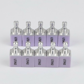 5Pcs C14 HT/LT Dental Lithium Dislicate Blocks E-max Cad Cam For Sirona Cerec