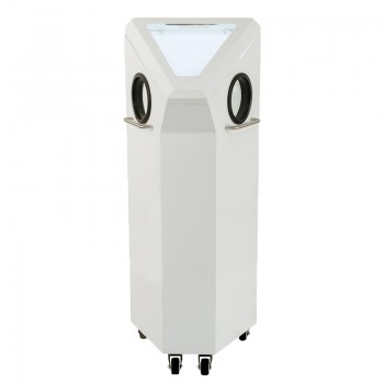 Mobile Dental Sandblaster Polisher Vacuum Cleaner Shadowless LED System 4-in-1 M...