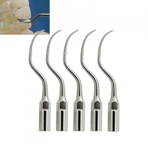 5Pcs PD12 Dental Scaler Tips Periodontal Fit Satelec Acteon/ woodpecker DTE Ultrasonic Scaler