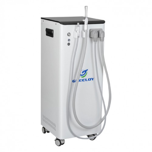 Greeloy GSM-300 350L/min Portable Mobile Dental Suction Unit Vacuum Pump with Strong Suction