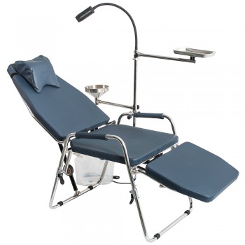 Greeloy GU-P101 Updated Portable Dental Folding Chair + GU-P102 Dental Operating Exam Light