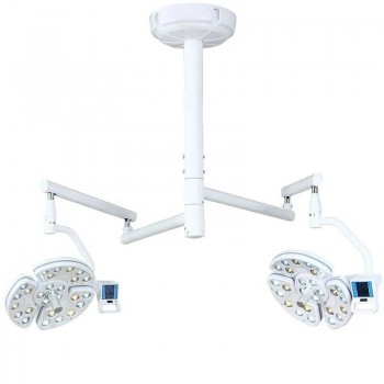 Dental Ceiling Mounted Surgical Shadowless Lamp LED Operation Exam Light 52 LEDs...