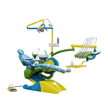 Safety® M10 Lovely Cartoon Children Dental Chair Unit Microfiber Leather Pediatr...