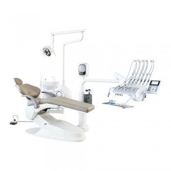 SAFETY® M2+ Left Handed Dental Chair Treatment Unit with Air Disinfector Disinfe...